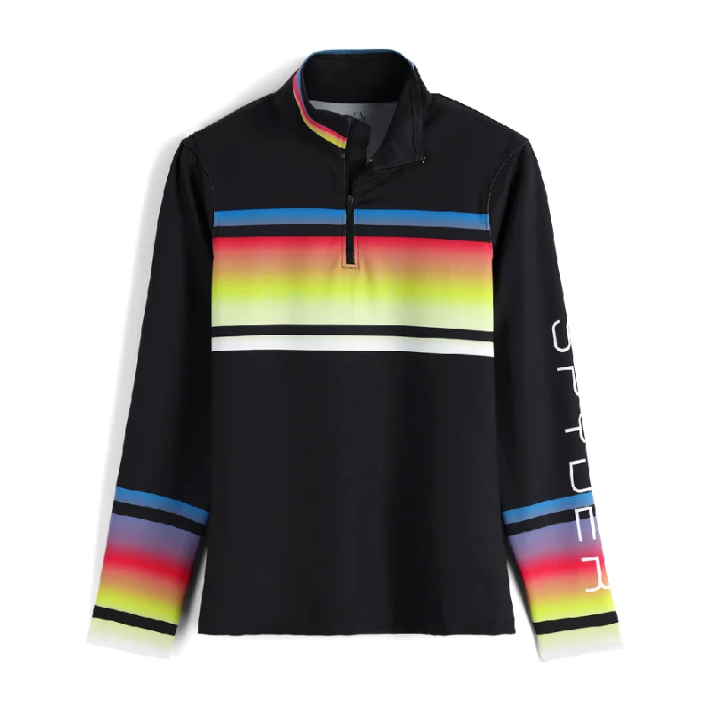 Womens Ombre Half Zip - Black (2022)