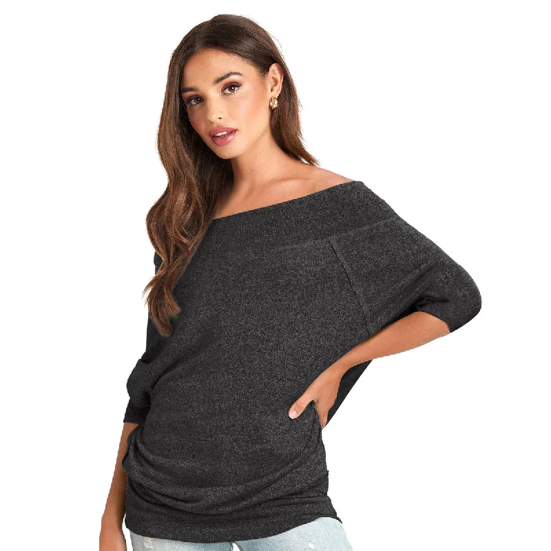 Three Sixty Six Women's Off Shoulder Sweater