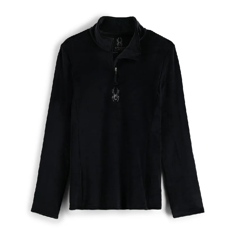 Womens Shimmer Bug Half Zip - Black (2022)