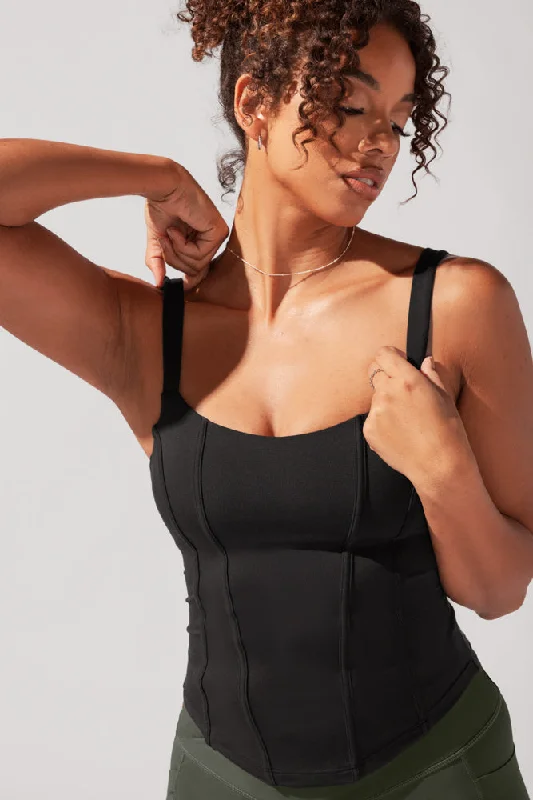 POPFLEX® Corset Cami - Black