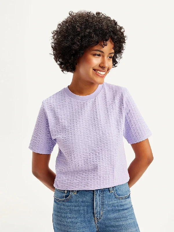 Women's Textured Regular Fit Top