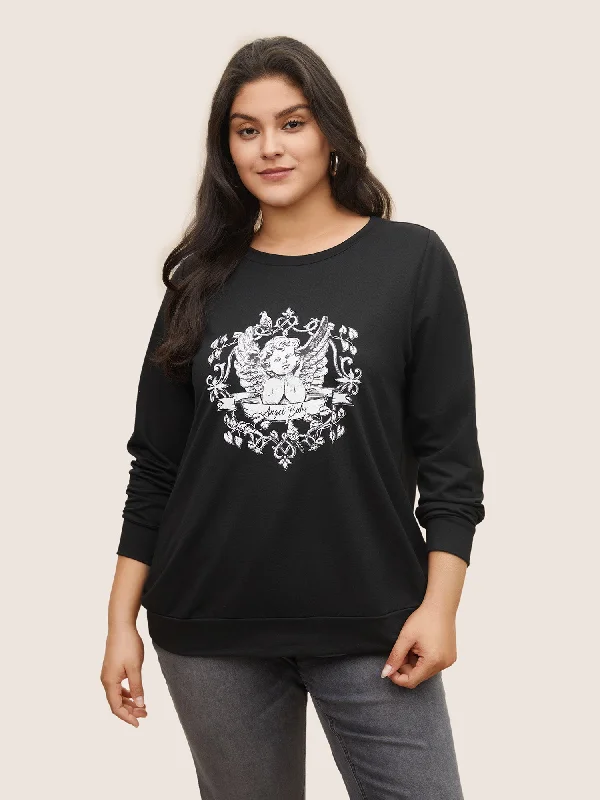 Art & Design Graphic Crew Neck Sweatshirt