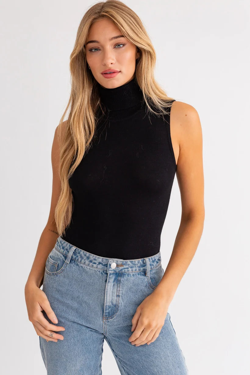 Jenna Mock Neck Bodysuit