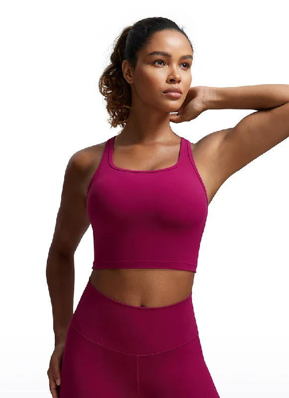 Butterluxe Scoop Neck Bra Racerback Longline