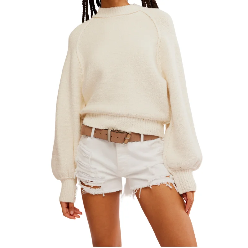 Riley Pullover in Ivory