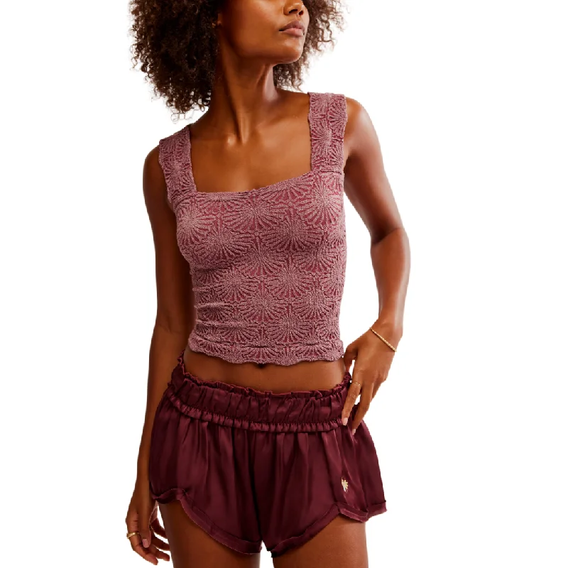 Love Letter Cami in Red Plum