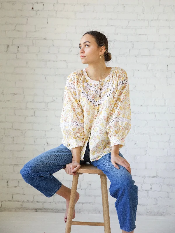 Evie Floral Blouse