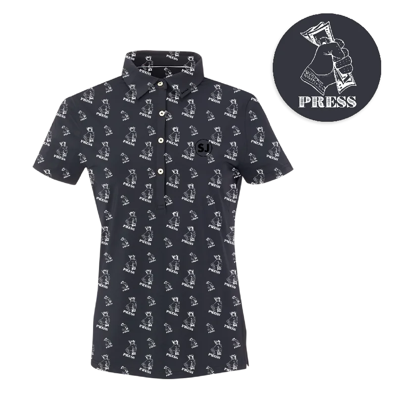 SwingJuice Golf Press Women's Polo