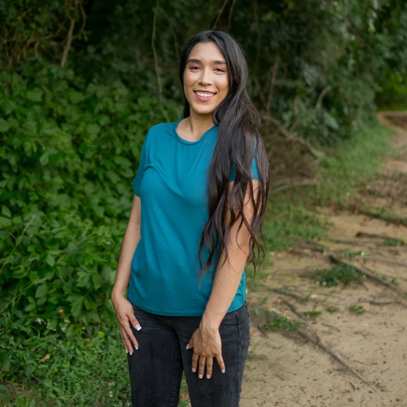 Women's Crew Neck Tee in Loch