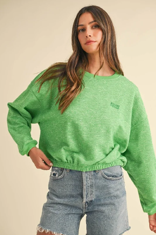 Malibu Vintage Sweatshirt - Green