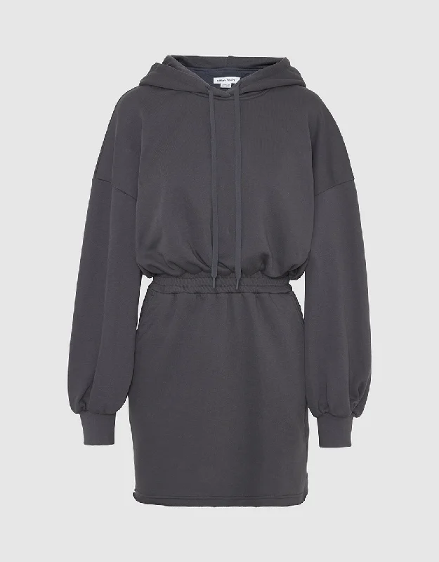 Hooded Straight Dress