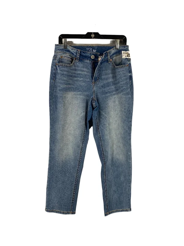 Jeans Straight By Time And Tru In Blue, Size: 10