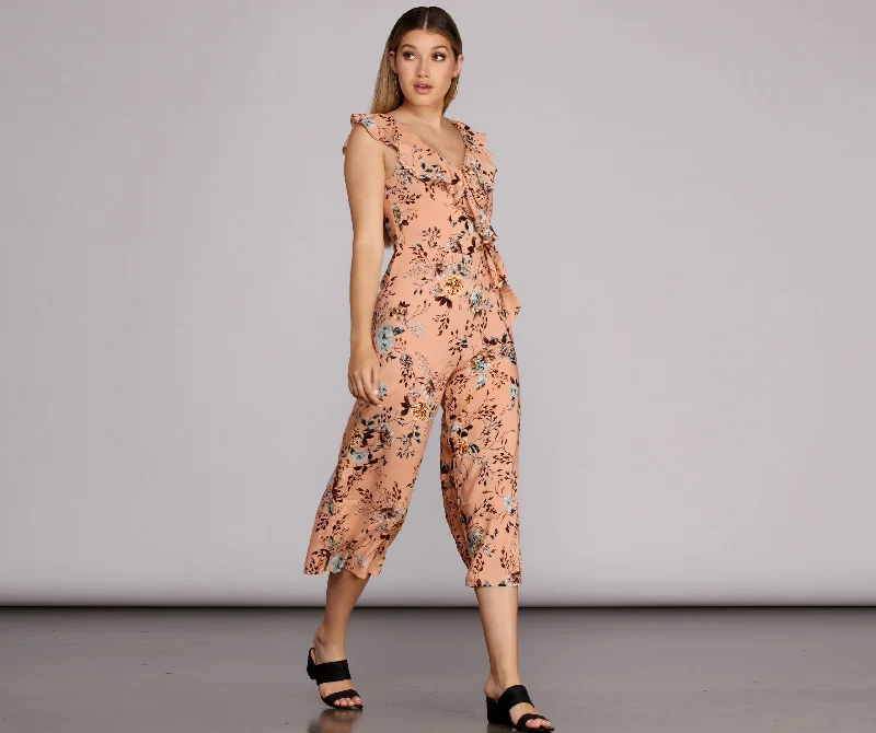 Just Dandy Floral jumpsuit