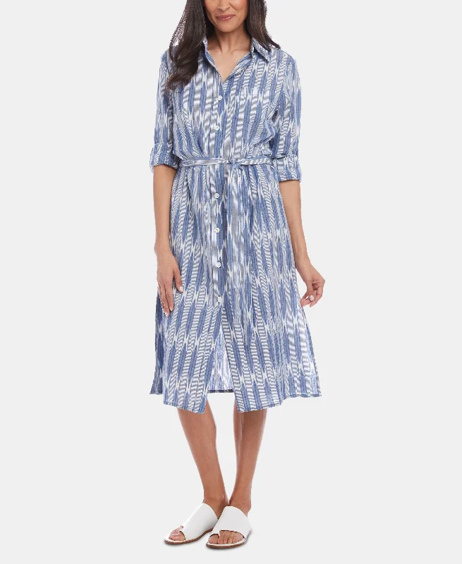 Cotton Shirtdress