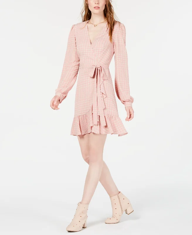 Leyden Ruffled Wrap Dress