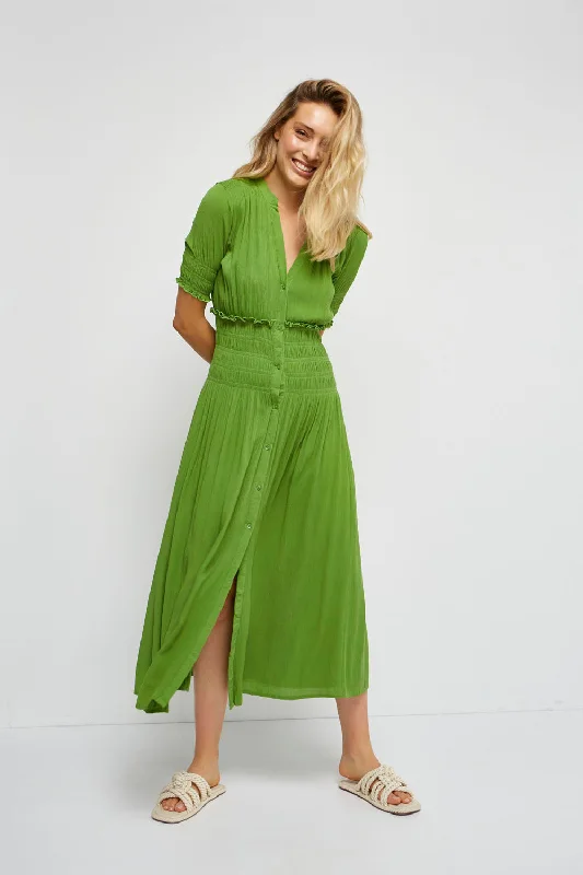 Md'M Seaweed Maxi Dress