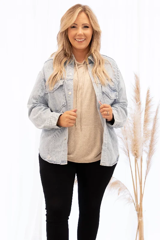 The Cool Breeze Jacket, Denim