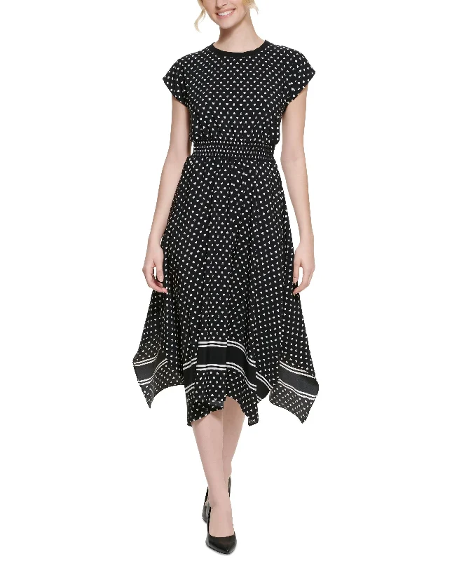 Karl Lagerfeld Paris Printed Maxi Dress