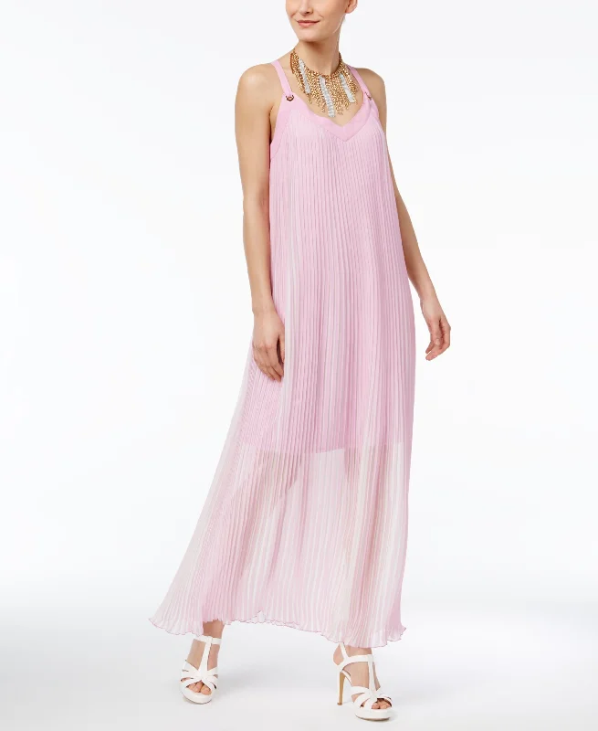 Thalia Sodi Pleated Maxi Dress