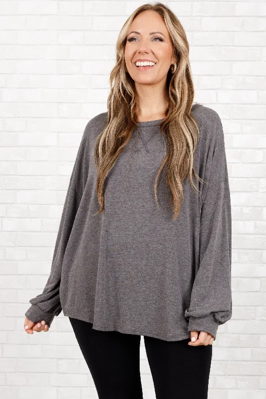 Tireless Talking Top, Charcoal